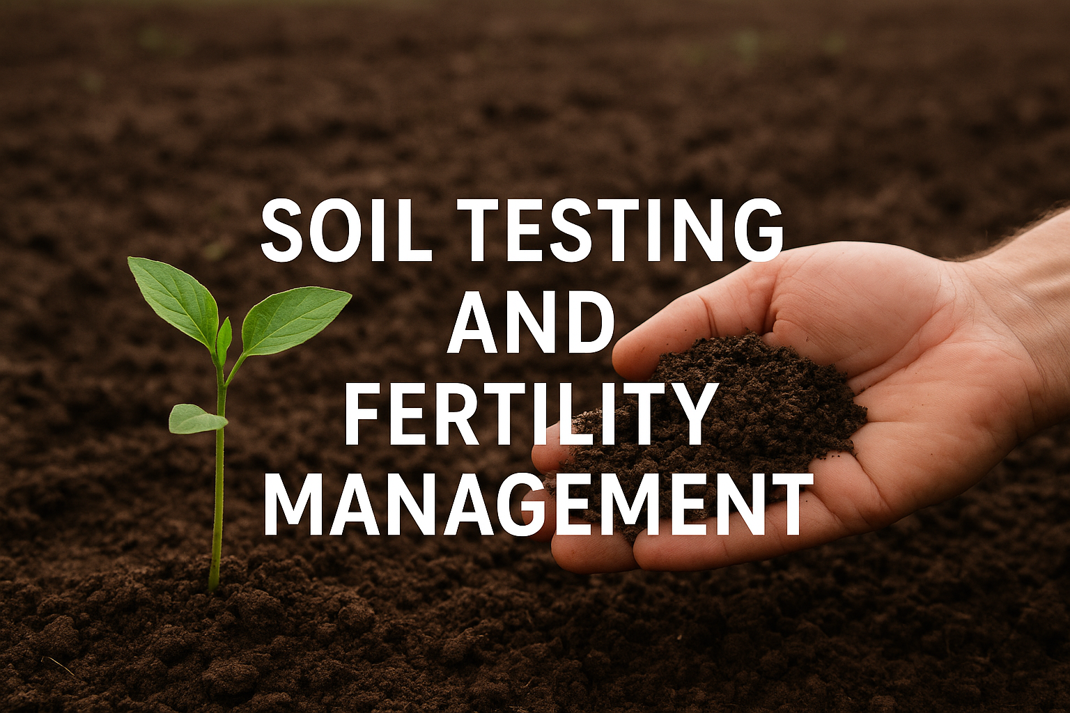 Soil Testing and Fertility Management